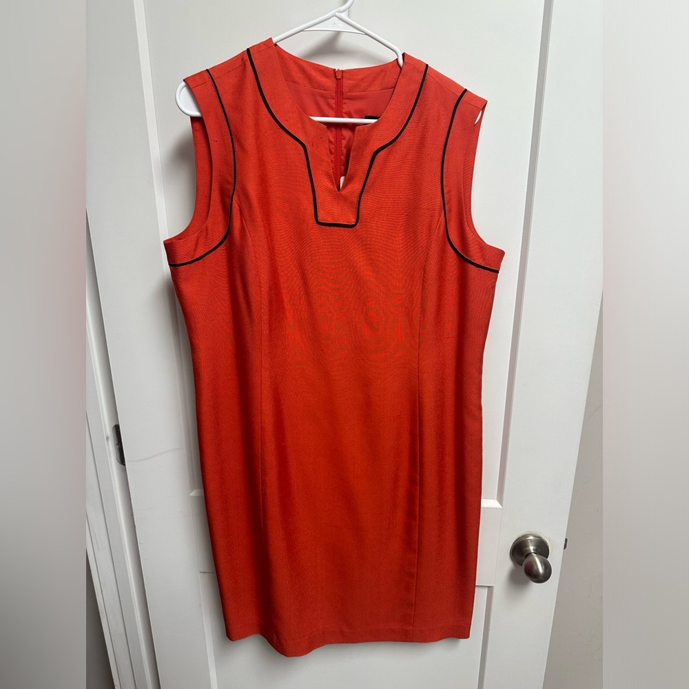 Doncaster Vintage Red Sheath Dress
